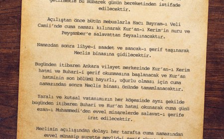 Erdoğan’dan 1920 telgrafı paylaşımı… Türkiye’nin kuruluş mayasını o telgrafla anlattı