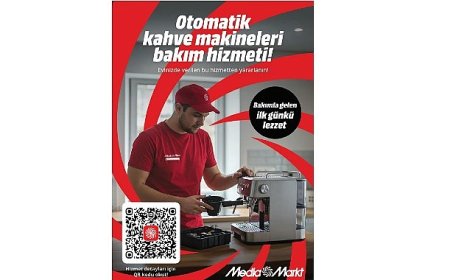 MediaMarkt Türkiye’den evde otomatik kahve makinesi bakım hizmeti!