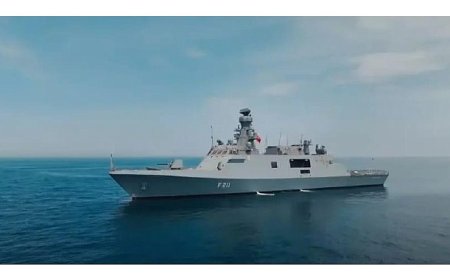 Ukrayna, Türkiye ile İş Birliğinde İnşa Edilen İkinci Korvetini Denizle Buluşturdu