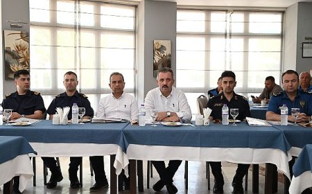 Kemer’de turizm sezonu güvenlik ve denetim toplantısı