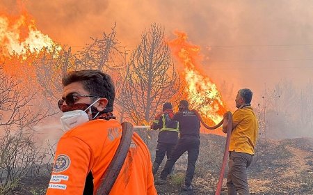 BUCAKUT yangınlarla mücadelede etkin rol alıyor