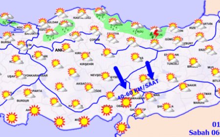Meteoroloji’den kuvvetli rüzgar ve sağanak uyarısı!
