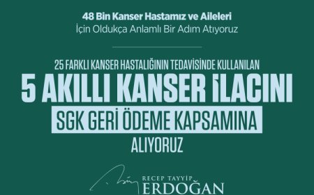 48 bin kanser hastasına müjde! 5 akıllı ilaç SGK kapsamında