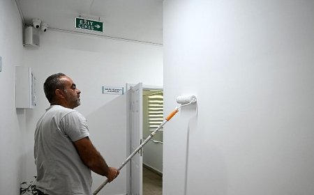 Kurs merkezinde tadilat çalışmaları