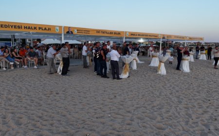 Edirne’de İpsala Halk Plajı coşkuyla açıldı