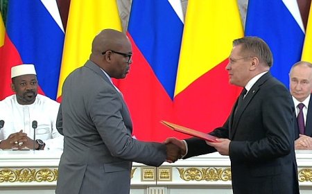 Rusya ve Mali, Nükleer Enerjinin Barışçıl Kullanımı İş Birliği Anlaşması İmzaladı