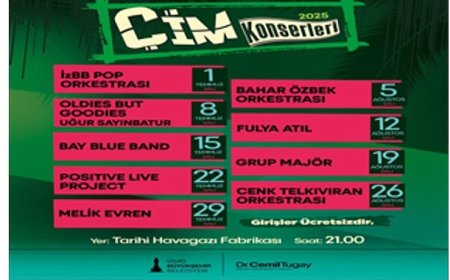 Çim Konserleri 1 Temmuz’da başlıyor