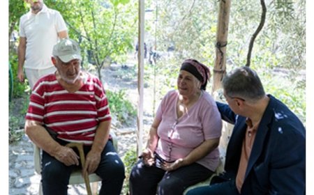 Yanan yerleşim yerlerinde barınma sorununa hızlı çözüm