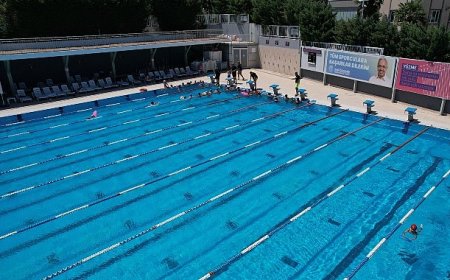 “Temiz Havuz” sertifikalı Konak Açık Yüzme Havuzu’nda sezon başladı