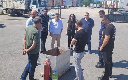 Gölcük Belediyesi Personeline Yangın Eğitimi Verildi