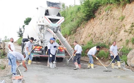 Canik Belediyesi’nden Kırsalda Ulaşım Hamlesi