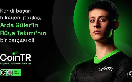 CoinTR ve Arda Güler’den rüya takımı