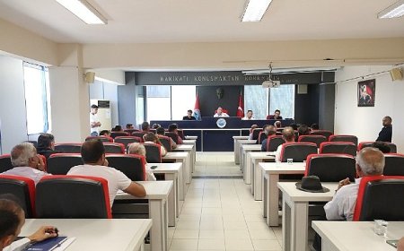 Başkan Çiçek Muhtarlarla Buluştu