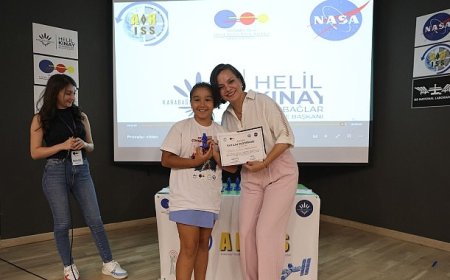 Karabağlar’da Uzayla Buluşan Çocuklara Sertifika Töreni