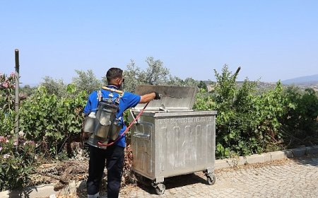 Efes Selçuk’ta Halk Sağlığı İçin Kapsamlı İlaçlama Seferberliği