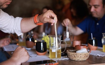 Kayaşehir’de Doğal Mum Atölyesi