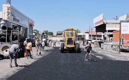 Nevşehir Belediyesi’nden Sanayi’de Asfalt Çalışması