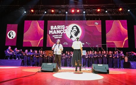 Selçuklu Belediyesi Sanat Akademisi Çocuk Korosu’ndan Barış Manço’ya Vefa Konseri