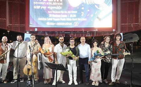 Akdeniz akşamları ‘Müzik Şehrin Kalbinde’ konseriyle renkleniyor