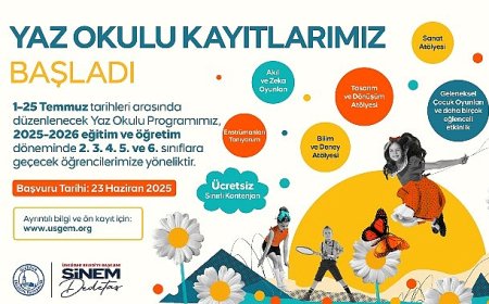 Üsküdar Belediyesi Yaz Okulu Kayıtları Başladı