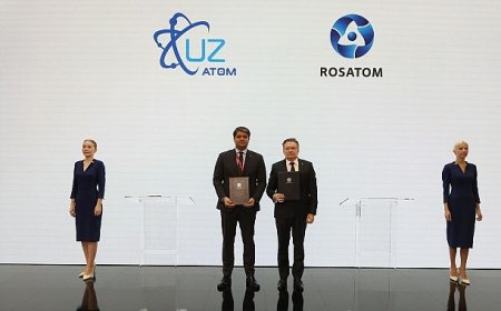 Rosatom ve Uzatom Özbekistan’da Nükleer Enerji Kapasitesinin Geliştirilmesinde İş Birliğini Artırıyor
