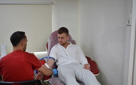 Ege Üniversitesinde Kan Bağışı Projesi: “Ege’ye Kan, Topluma Can”