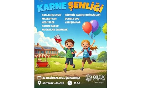 Gölcük’te Karne Şenliği Coşkusu Başlıyor