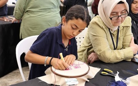 Her yaş sanatla buluştu, eserler konuştu