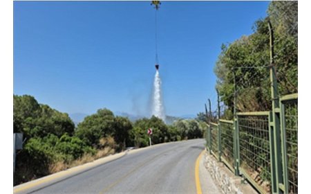 İzmir İtfaiyesi’nin çabalarıyla tüm yangınlar kontrol altına alındı