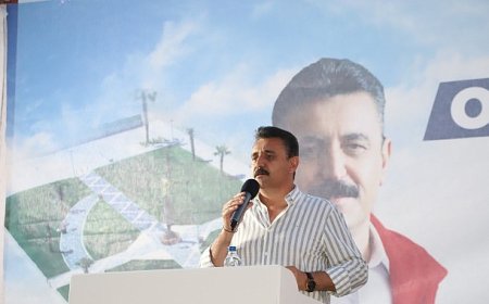 Dikili’de anlamlı park açılışı : Orkut Baysal adıyla yaşayacak