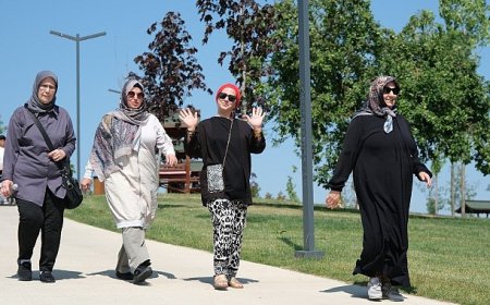 Kadınlar sağlıklı yaşam için yürüdü