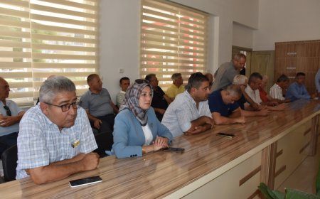 CHP heyetinden Kumluca’da muhtarlarla istişare