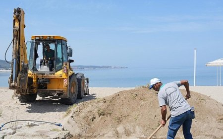 Burhaniye’de Yaz Sezonu Çalışmaları Devam Ediyor