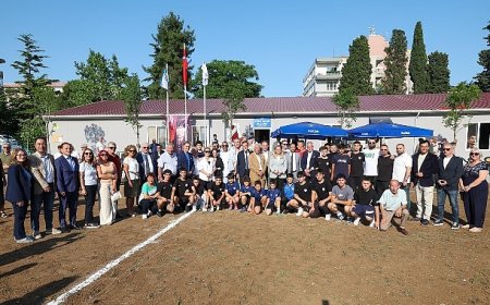 Türk Futboluna Yıldızlar Yetiştiren Yüce Spor’un Tesisi Yenilendi