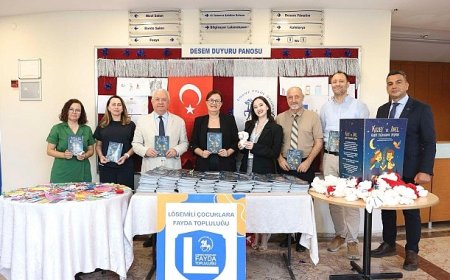 Dokuz Eylül Üniversitesi’nde lösemiyi atlatan çocukların lösemili kardeşlerine yazdıkları armağan kitabın tanıtım etkinliği düzenlendi