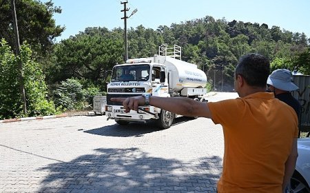 Kemer’de orman yangını