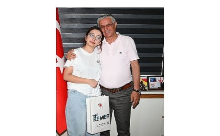 Başarısını Başkan Topaloğlu ile paylaştı