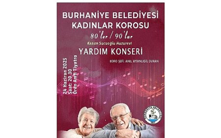 Burhaniye Belediyesi Kadınlar Korosu’ndan Yardım Konseri