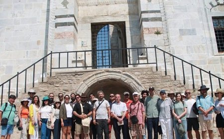 Genç Rehberler Efes Selçuk Kültür Rotasını Gezdi