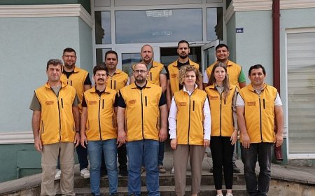 Betonun, asfaltın ve zeminin kalitesi burada ölçülüyor