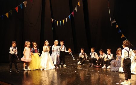 Nilüferli minikler drama gösterileriyle alkış topladı