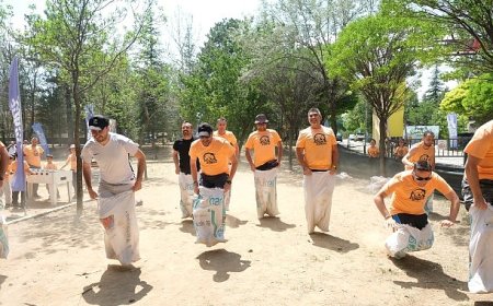 Büyükşehir’in Baba-Oğul Kampı’nda Çocuklar Babalarıyla Keyifli Vakit Geçirdi