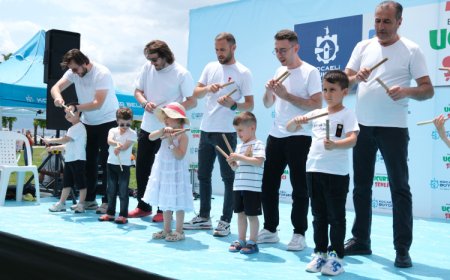 Kocaeli’de uçurtmalar gökyüzünü sardı