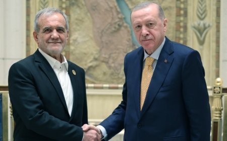 Cumhurbaşkanı Erdoğan, Putin ve Pezeşkiyan ile görüştü