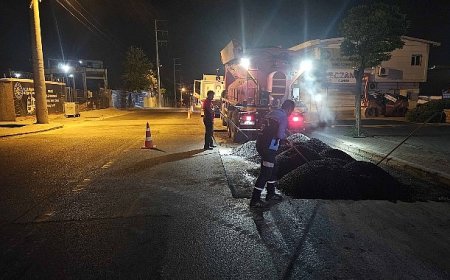 Büyükşehir sahada, yollar 7/24 güvende