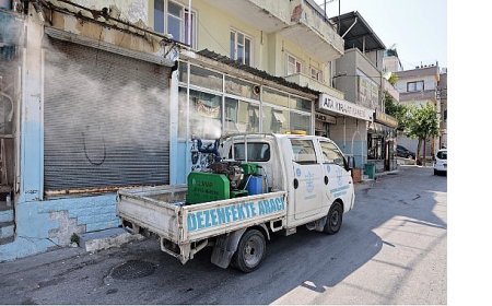 Konak’ta sivrisineklere karşı etkin mücadele