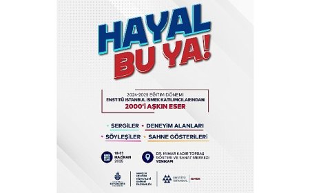 Enstitü İstanbul İSMEK “Hayal Bu Ya!” Festivali Başlıyor