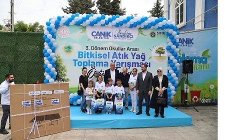 Canikli Öğrencilerden Farkındalık: 1.5 Ton Atık Yağ Toplandı