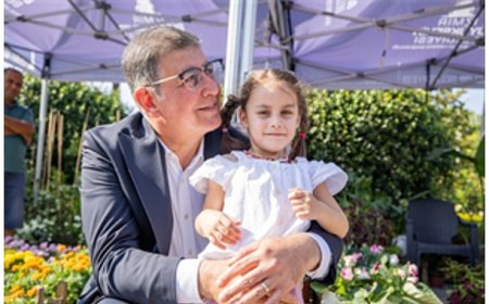 Kültürpark çiçek açtı