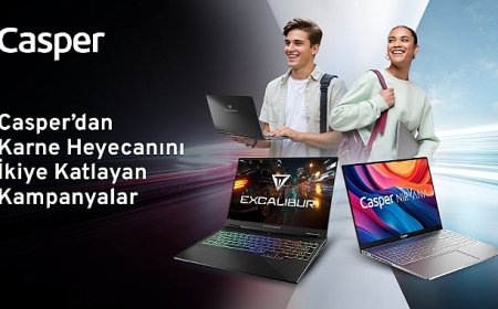 Casper’dan karne heyecanını ikiye katlayan kampanyalar